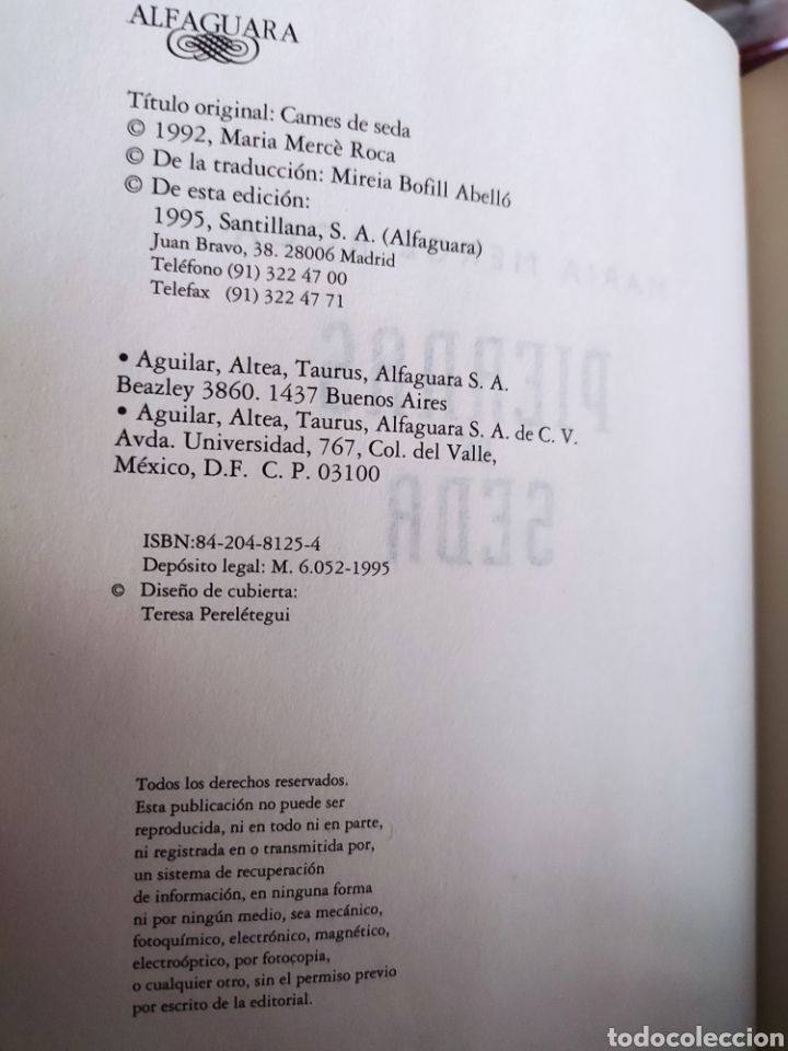 Libros: Piernas de Seda. Mar&iacute;a Merce Roca - Foto 3