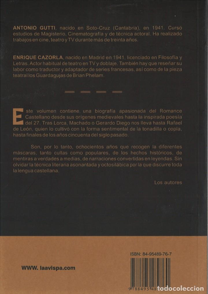 Libros: ANDARES DEL ROMANCE. Antonio Gutti y Enrique Cazorla - Foto 2