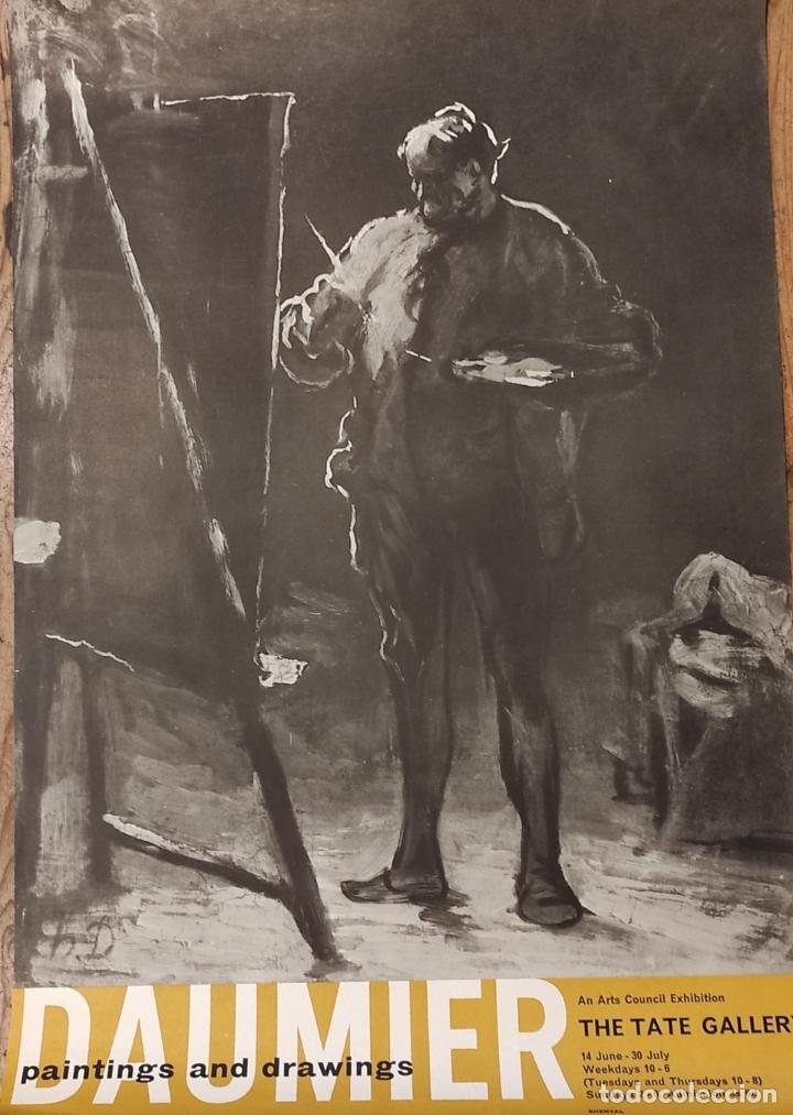 Libros: Cartel. Daumier. Paintings and drawings. - - Foto 1