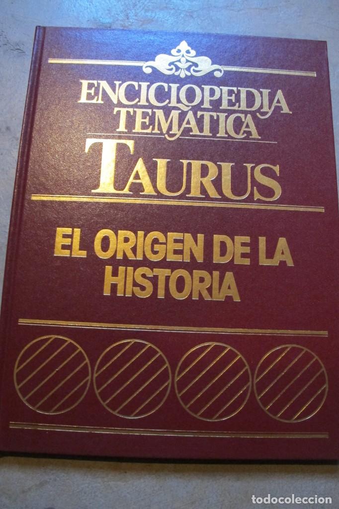 Libros: EL ORIGEN DE LA HISTORIA. RON CARTER. ENCICLOPEDIA TEMATICA TAURUS - Foto 1
