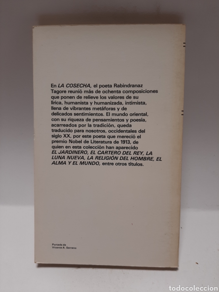 Libros: LB69 la cosecha Rabindranaz Tagore - Libros SEGUNDAMANO - Foto 2