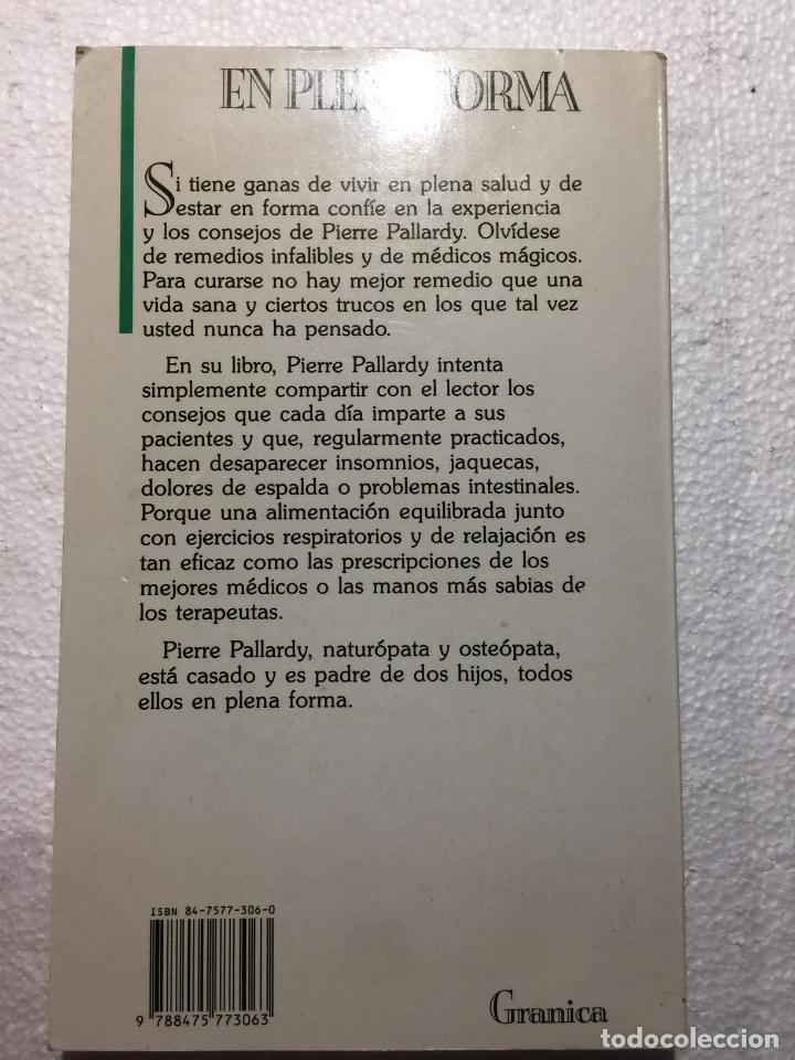 Libros: En plena forma - Pierrre Pallardy - Foto 2
