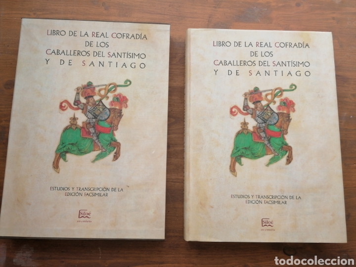 Libros: LIBRO DE LA REAL COFRAD&Iacute;A DE LOS CABALLEROS DEL SANT&Iacute;SIMO Y DE SANTIAGO - SILO&Eacute; - Foto 1