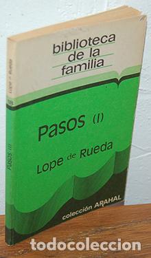 Libros: Biblioteca de la familia. PASOS (I) - LOPE DE RUEDA - Foto 1