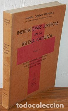Libri di seconda mano: INSTITUCIONES JUR&Iacute;DICAS EN LA IGLESIA CAT&Oacute;LICA. Tomo II: Derecho Can&oacute;nico Econ&oacute;mico/. Procedimientos