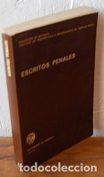Libros: ESCRITOS PENALES - VV.AA. - Foto 1