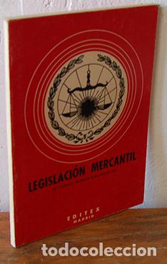 Libros: LEGISLACI&Oacute;N MERCANTIL. Adaptada al programa de ingreso en la Banca Privada. - Foto 1