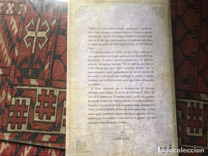 Libros: Cordoba de leyenda. Jos&eacute; Manuel cano. Almuzara - Foto 2