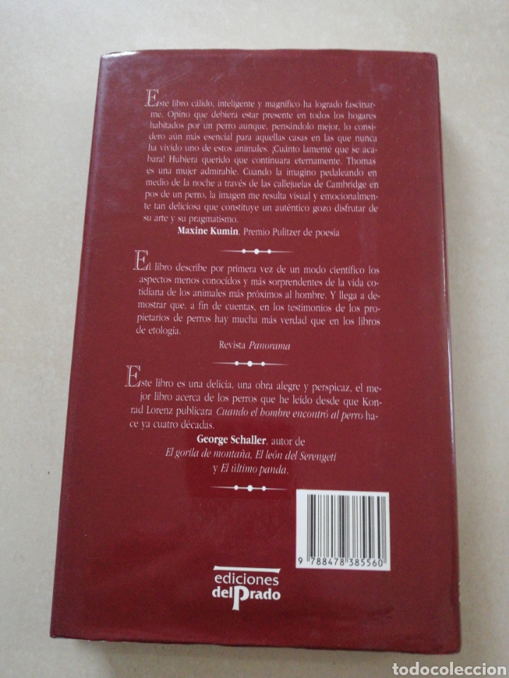 Libros: La vida oculta de los perros, Elizabeth Marshall Tom&aacute;s, edici&oacute;nes del prado - Foto 2