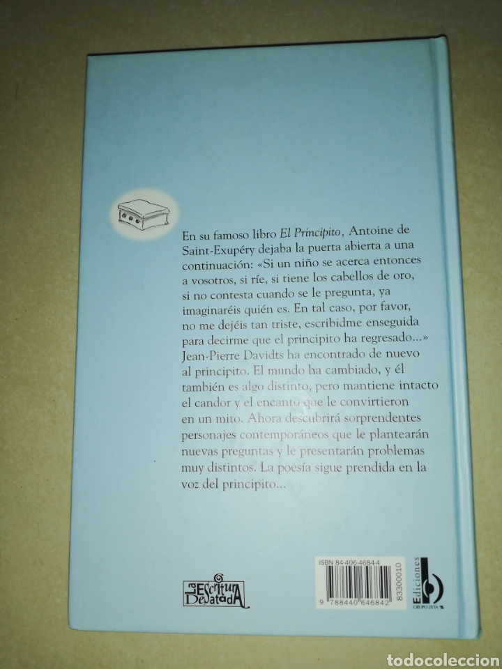 Libros: Reencuentro con el principito Jean-Pierre Davidts, edici&oacute;nes B - Foto 2