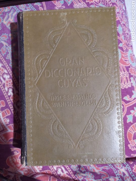 Libros: Libro Gran Diccionario Cuyas 1928 - Foto 1