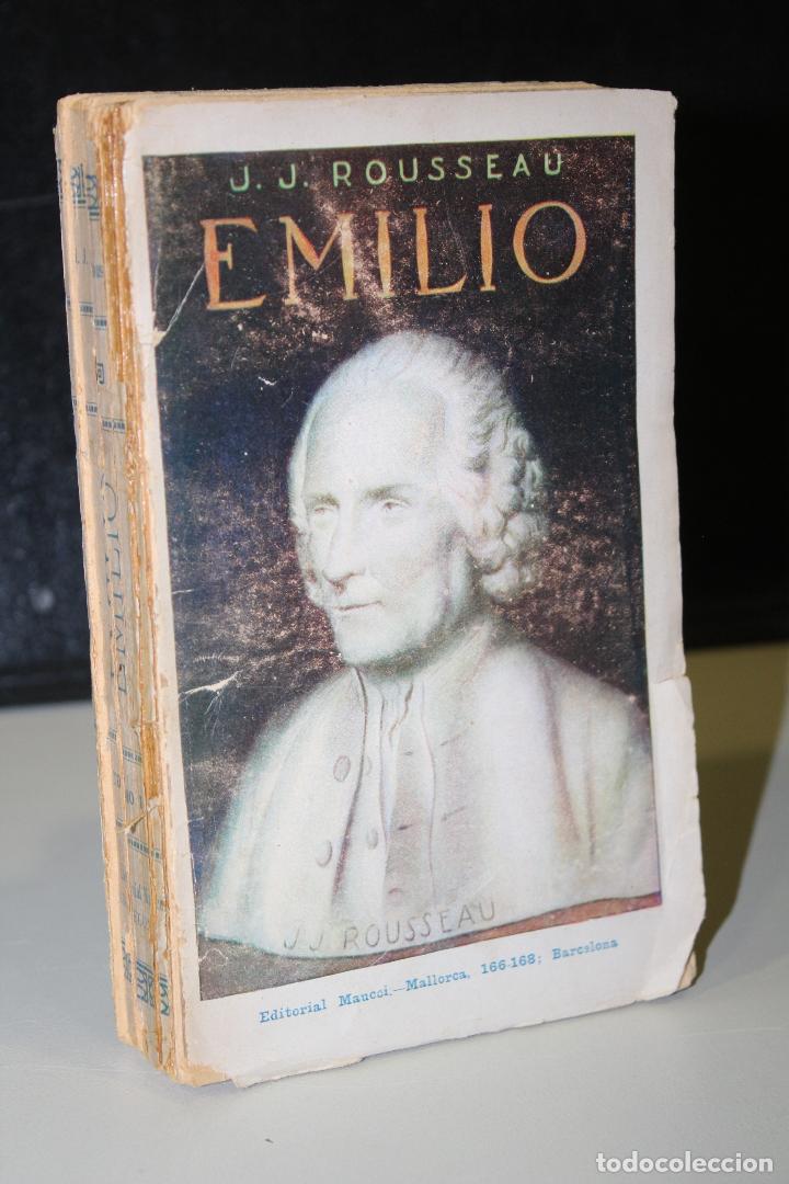 Libros: Emilio Tomo Primero - Rousseau, J. J. - Foto 1