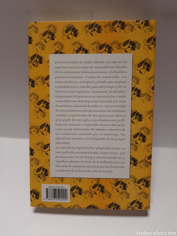 Libros: LB104 la casa de los esp&iacute;ritus Isabel Allende - Libros SEGUNDAMANO - Foto 2