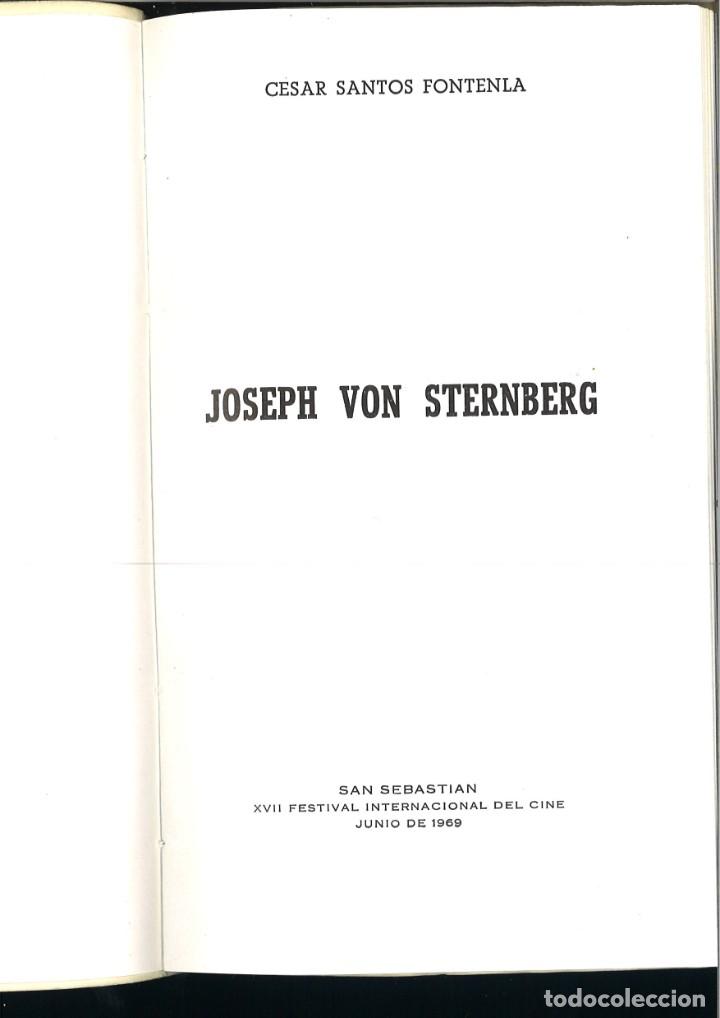 Libros: JOSEPH VON STERNBERG. C&eacute;sar Santos Fontenla - Foto 2