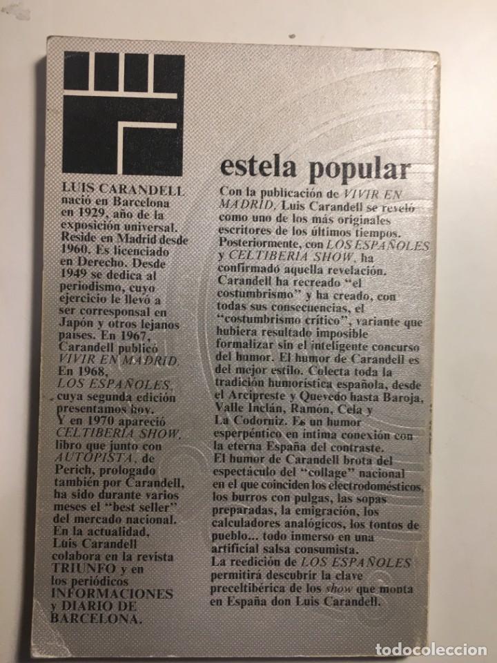 Libros: Los espa&ntilde;oles. Luis Carandell - Foto 2