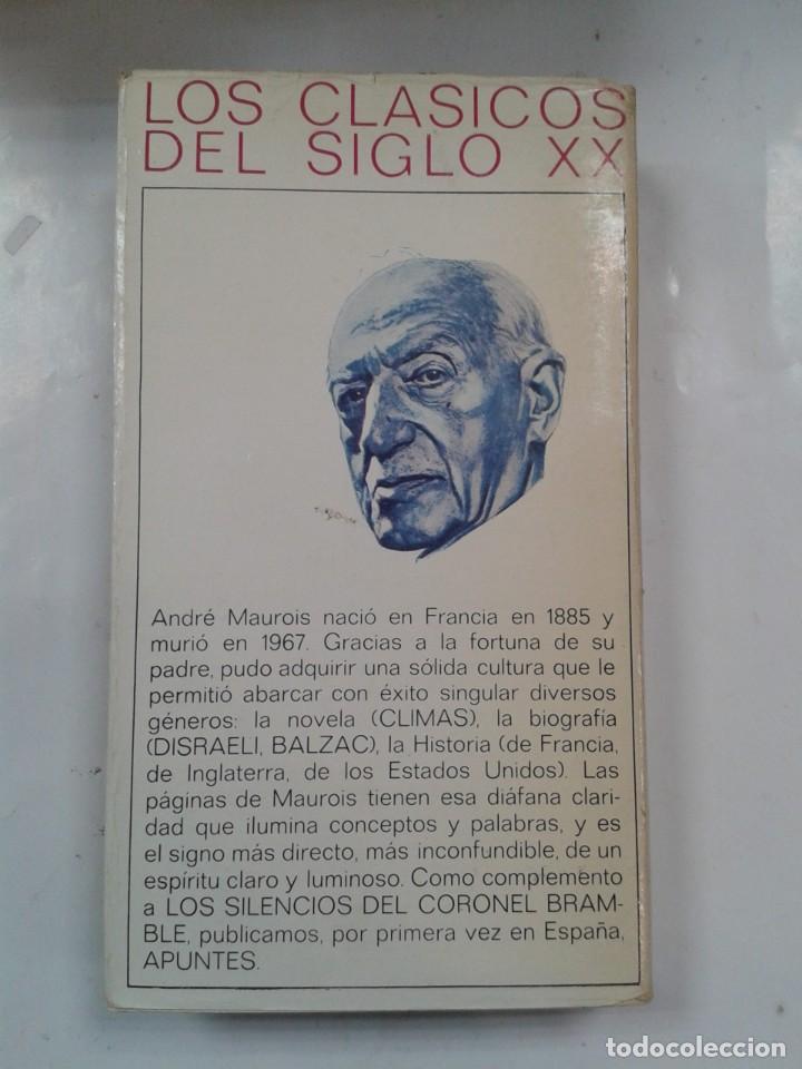 Libros: LOS CLASICOS DEL SIGLO XX. ANDR&Eacute; MAUROIS. - Foto 2