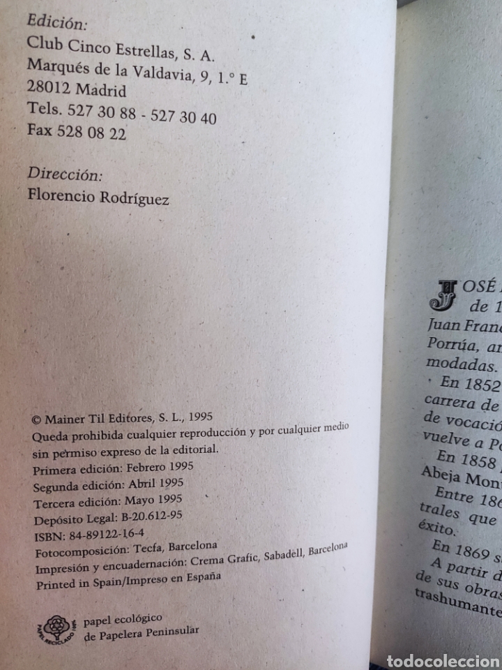 Libros: Pach&iacute;n Gonz&aacute;lez. Jos&eacute; Mar&iacute;a de Pereda - Foto 3