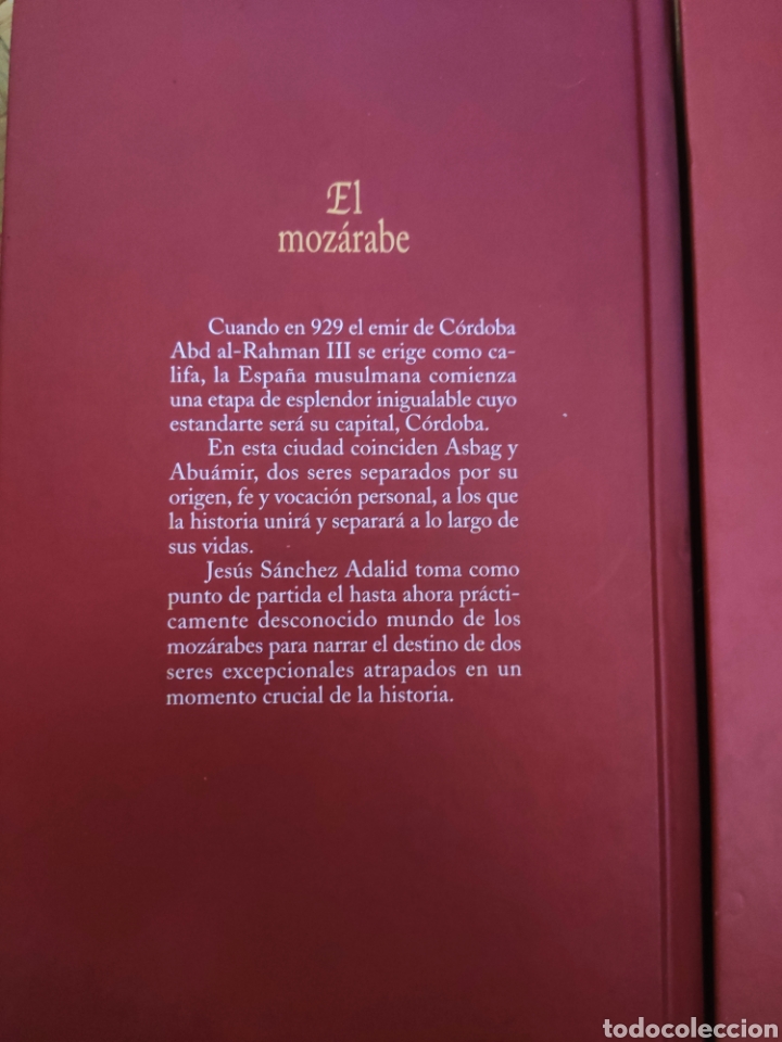 Libros: El Moz&aacute;rabe. Jes&uacute;s S&aacute;nchez Adalid - Foto 2