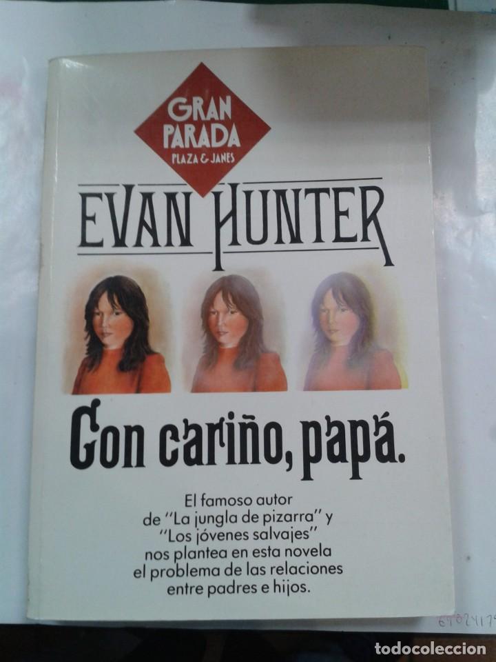 Libros: CON CARI&Ntilde;O, PAPA (EVAN HUNTER) - Foto 1