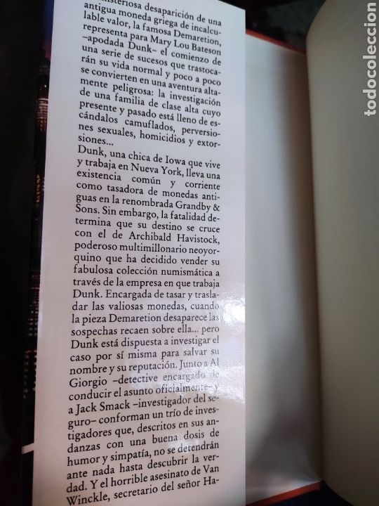 Libros: El Octavo Mandamiento. Lawrence Sanders. TAPAS DURAS - Foto 3