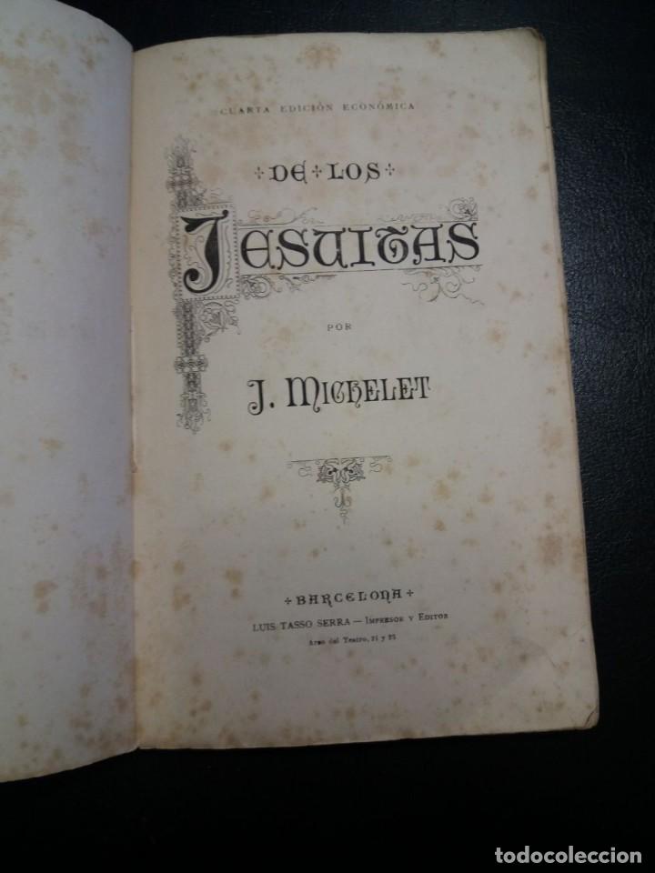Libros: De los jesuitas. - MICHELET, J.: - Foto 6