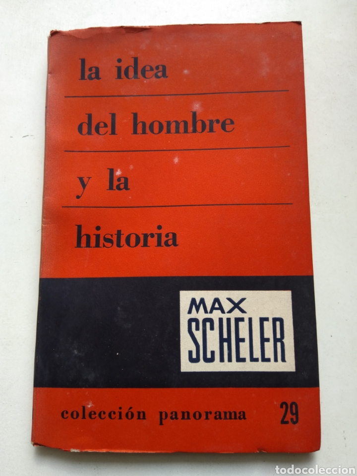 Libros: LA IDEA DEL HOMBRE Y LA HISTORIA/MAX SCHELER - Foto 1