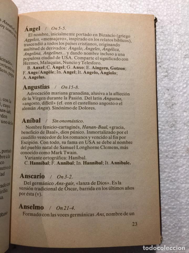 Libros: El libro de los nombres - Jos&eacute; M&ordf; Albaig&eacute;s Olivart - Foto 3