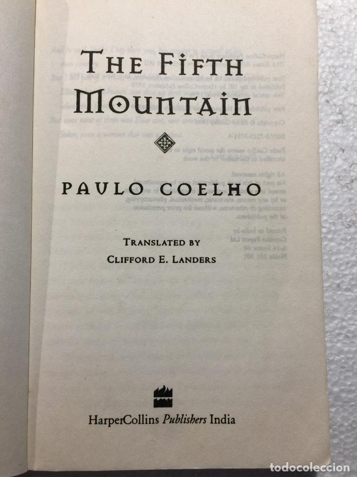 Libros: The fifth mountain - Paulo Coelho - Foto 4