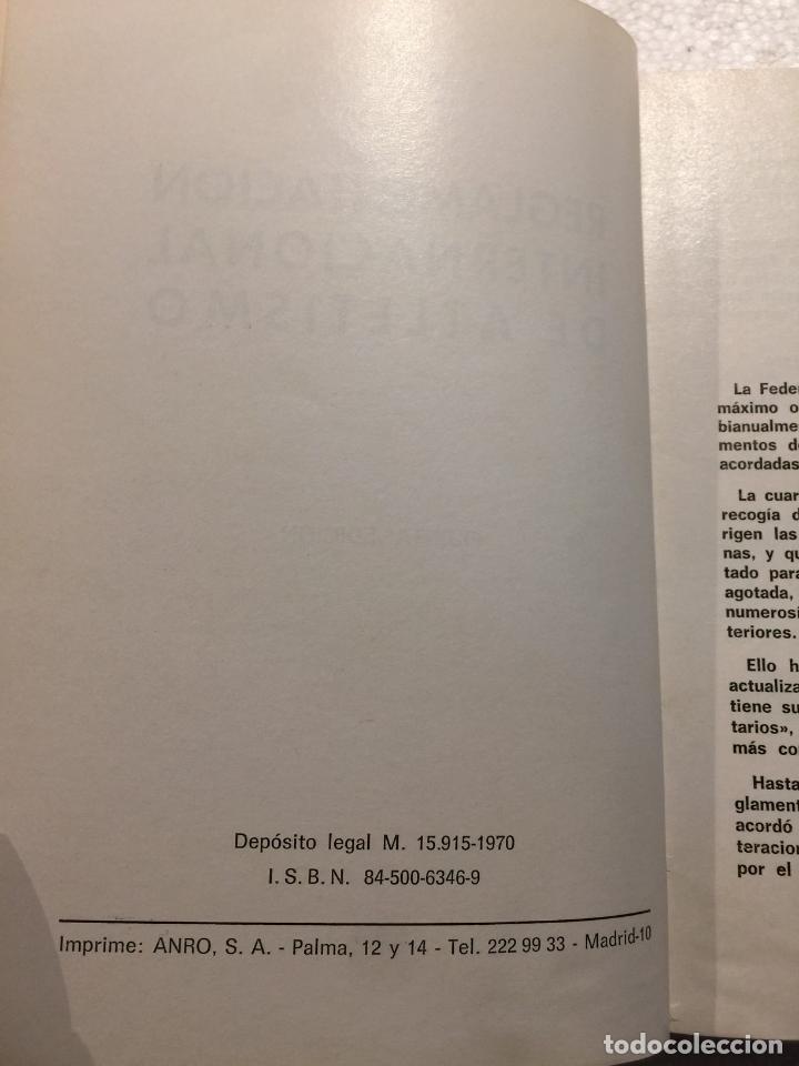 Libros: Reglamentaci&oacute;n internacional de atletismo - Foto 3