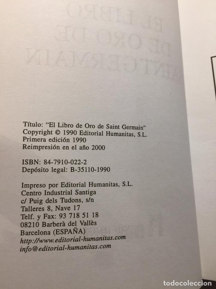 Libros: El libro de oro de Saint Germain - Foto 2
