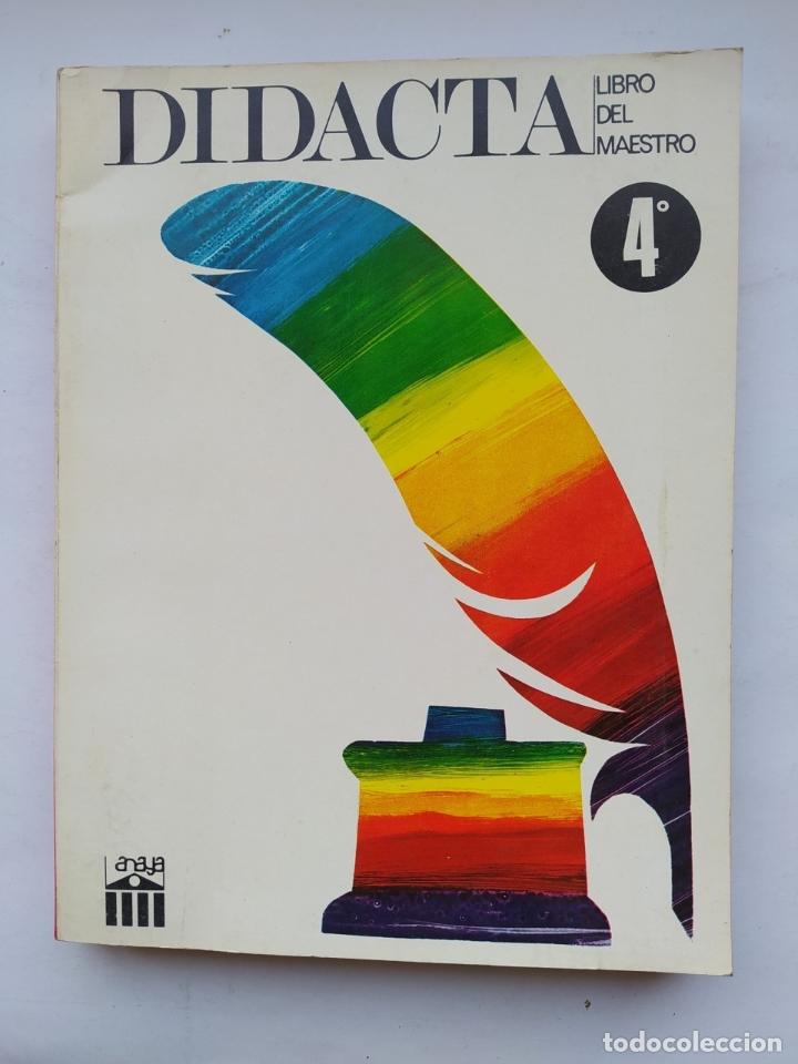 Libros: DID&Aacute;CTICA. 4&ordm; CURSO. LIBRO DEL MAESTRO. ANAYA. - VVAA. TDK543 - Foto 1