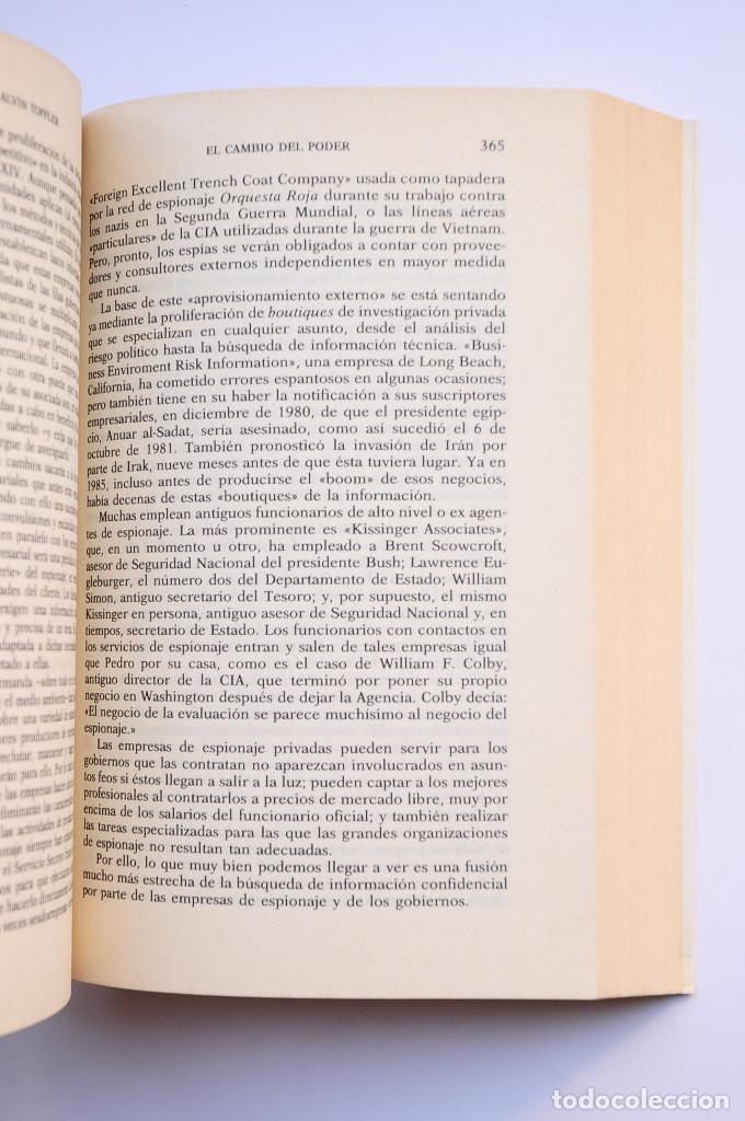 Libros: El cambio de poder. Powershift - TOFFLER, Alvin - Foto 3