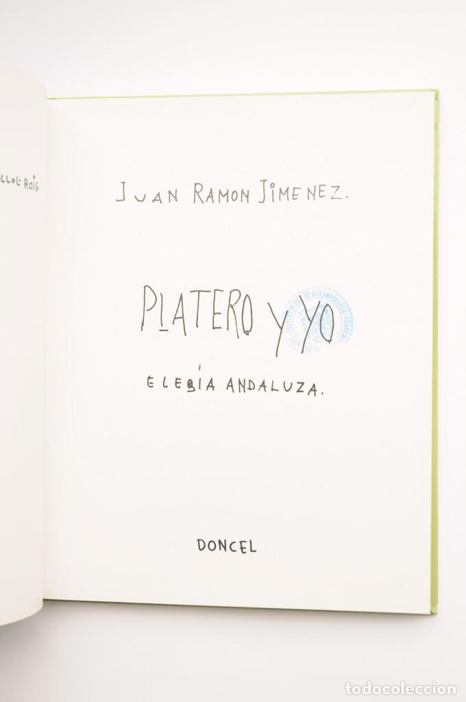 Libros: Platero y yo. Eleg&iacute;a andaluza - JIM&Eacute;NEZ, Juan Ram&oacute;n - Foto 2