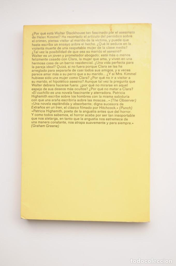 Libros: El cuchillo - HIGHSMITH, Patricia - Foto 3