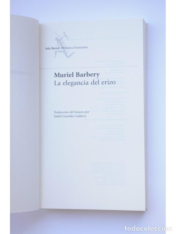 Libros: La elegancia del erizo - BARBERY, Muriel - Foto 3