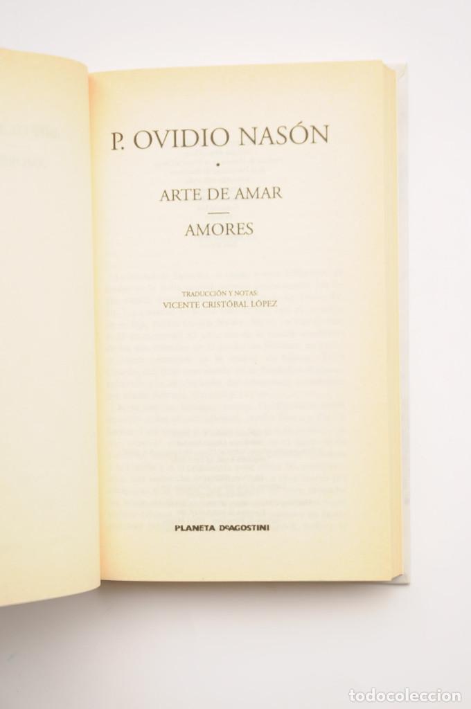 Libros: Arte de amar. Amores - OVIDIO - Foto 2