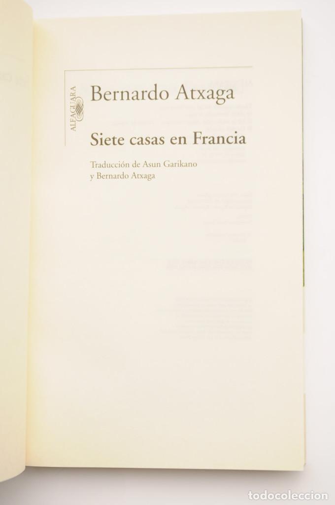 Libros: Siete casas en Francia - ATXAGA, Bernardo - Foto 2