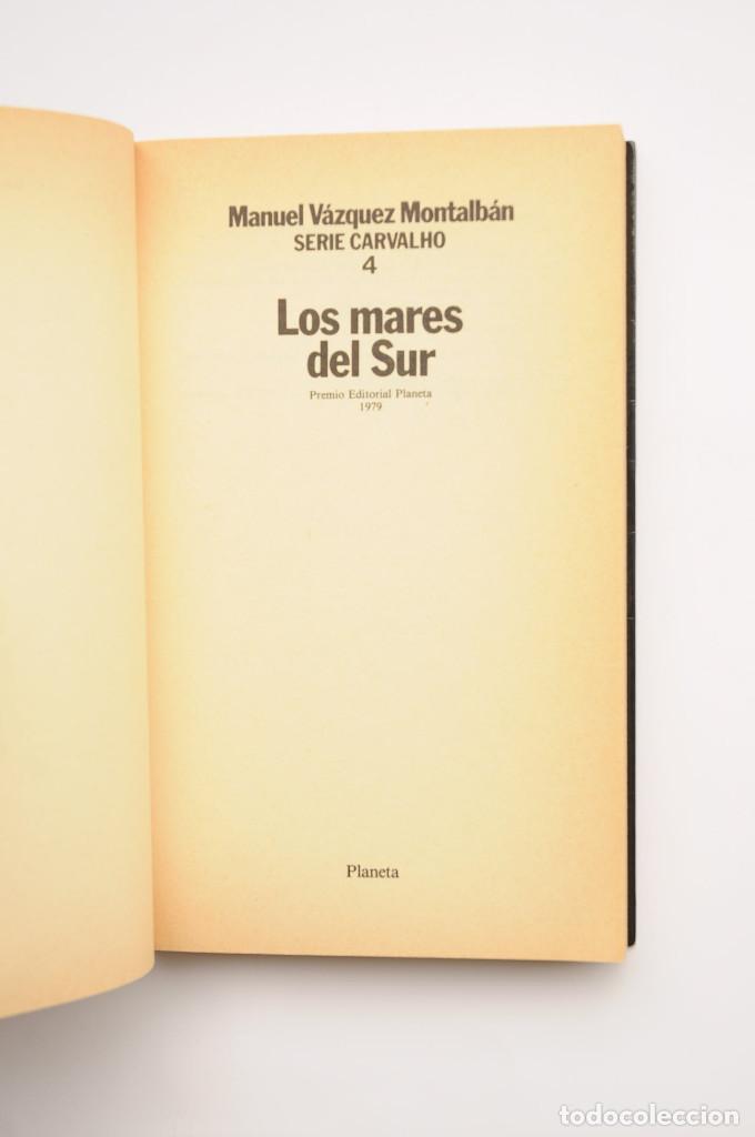 Libros: Los mares del sur - V&Aacute;ZQUEZ MONTALB&Aacute;N, Manuel - Foto 2