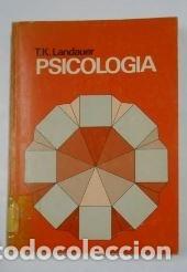 Libros: PSICOLOG&Iacute;A. - LANDAUER, T. K. TDK334 - - - Foto 1