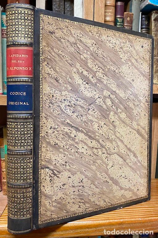Libros: LAPIDARIO DEL REY D. ALFONSO X. CODICE ORIGINAL - ALFONSO X EL SABIO - Foto 1