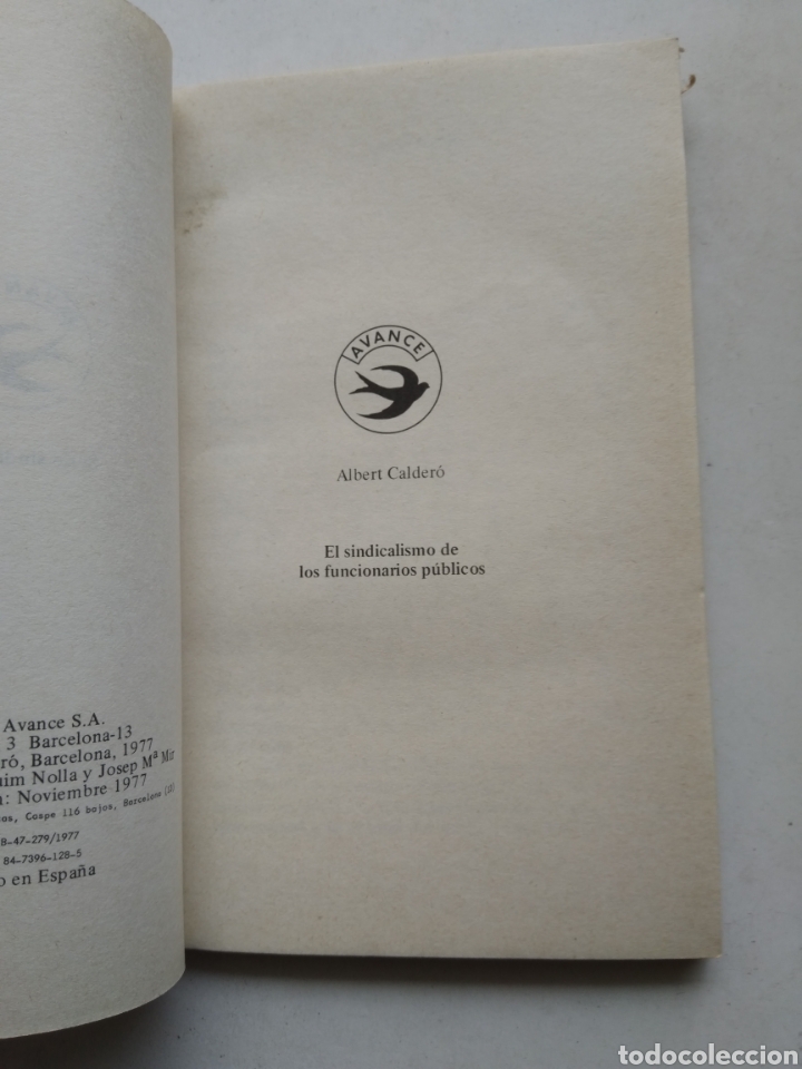 Libros: EL SINDICALISMO DE LOS FUNCIONARIOS PUBLICOS - Foto 2
