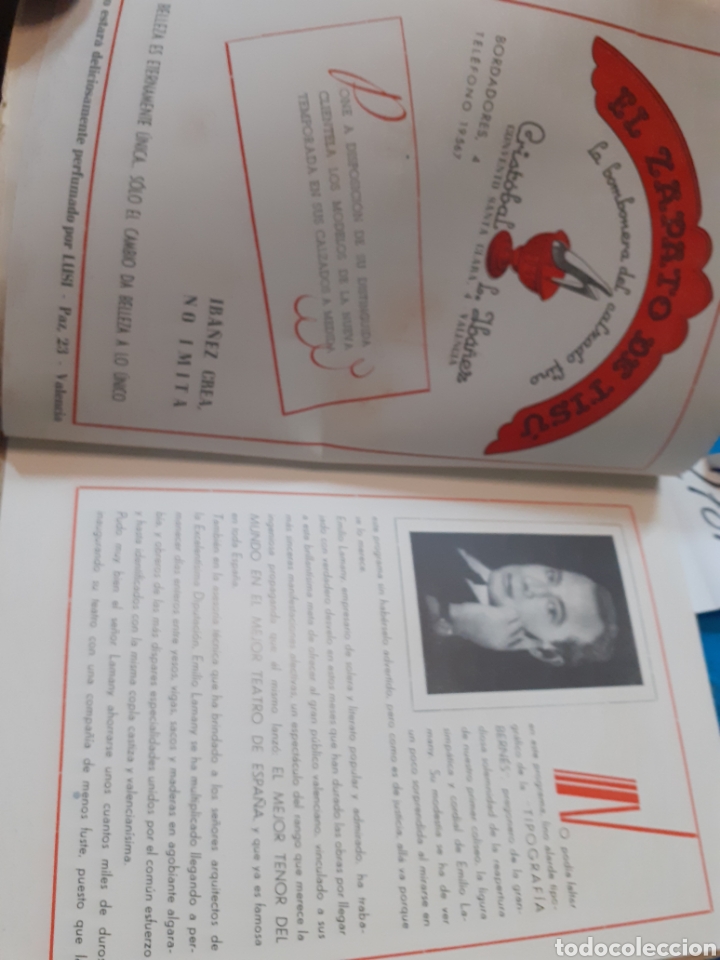 Libros: PROGRAMA OPERA ITALIANA. GRAN GALA del Teatro Principal. A&ntilde;o 1946 - PROGRAMA - Foto 3