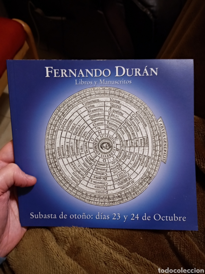 Libros: Fernando Duran. Libros y Manuscritos. Subasta 23 y 24 octubre - Foto 1