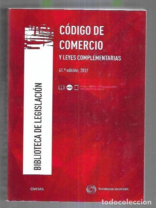 Libros: CODIGO DE COMERCIO Y LEYES COMPLEMENTARIAS - VARIOS - Foto 1
