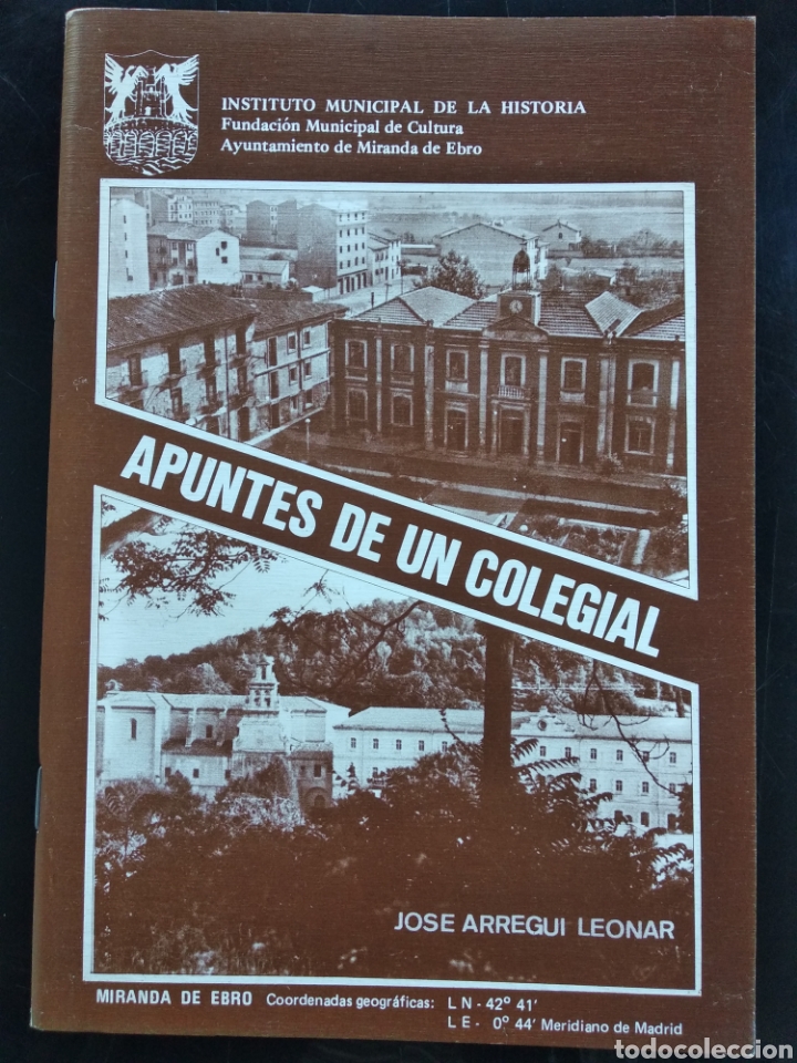 Libros: Miranda de Ebro , apuntes de un colegial - Foto 1