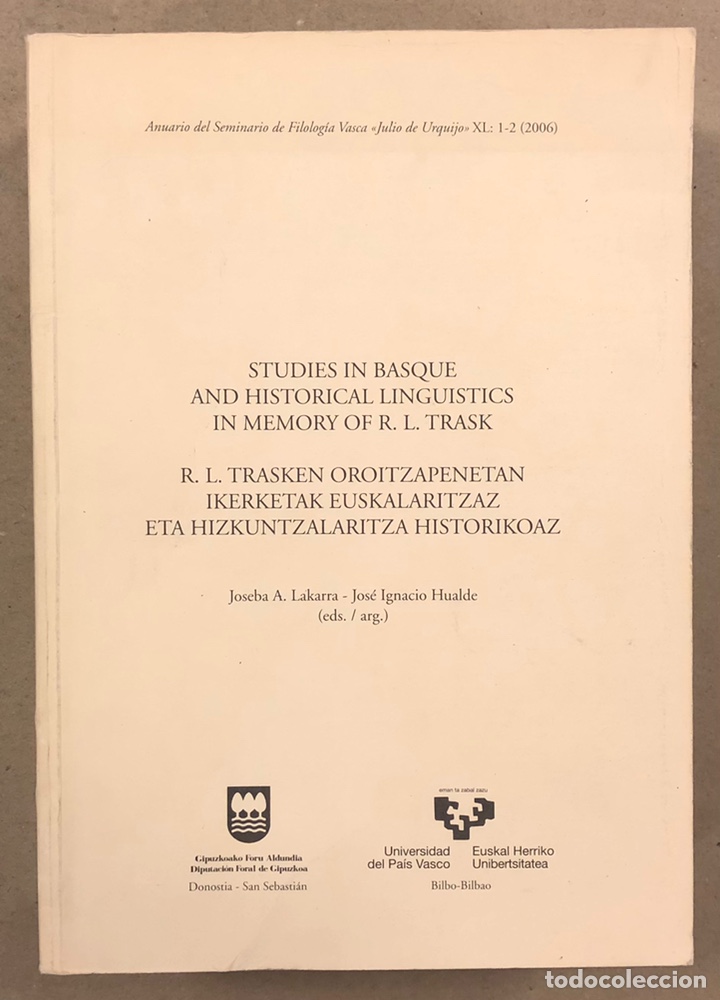 studies in basque and historical linguistics in Buy Unclassified