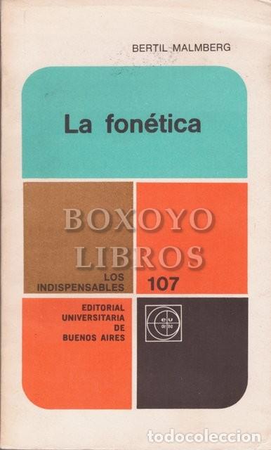 Libros: MALMBERG, Bertil. La fon&eacute;tica - Foto 1