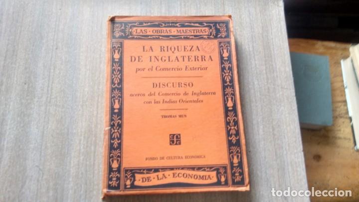 Libri di seconda mano: LA RIQUEZA DE INGLATERRA - THOMAS MUN