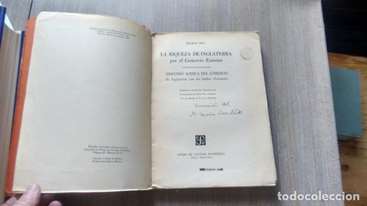 Libros: LA RIQUEZA DE INGLATERRA - THOMAS MUN - Foto 3