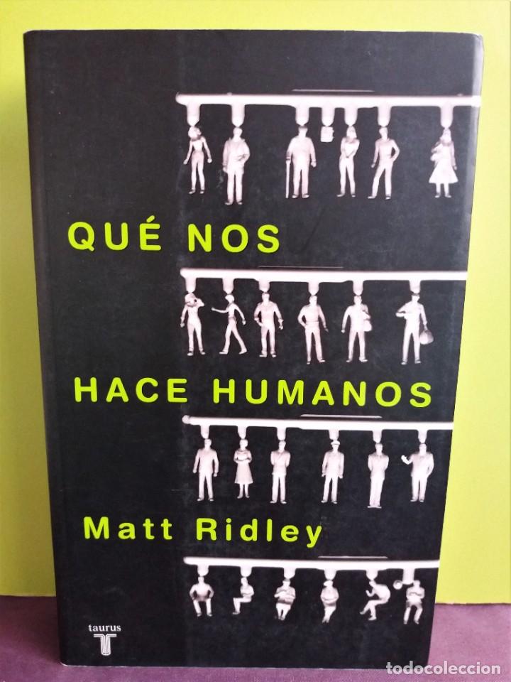 Libros: TAURUS // QUE NOS HACE HUMANOS MATT RIDLEY - Foto 1